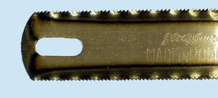 Pilový list na kov oboustranný š.20 mm PL/300