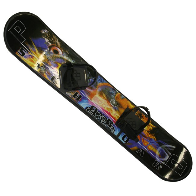 Snowboard černo - modrý 130 cm
