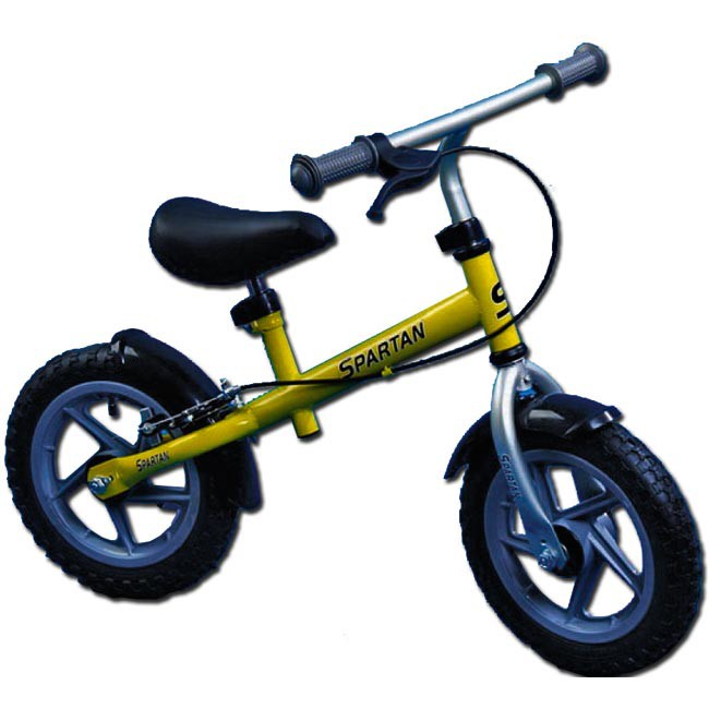 Odrážedlo JUNIOR, dětské kolo 12“ – žluté / Spartan Bike