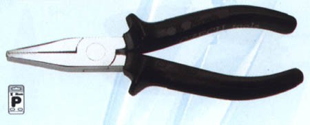 321 -Kleště na drát s plochými čelistmi L=160 PVC-Ni-Cr