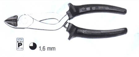334-Kleště štípací - boční   L=200mm  PVC-Ni-Cr