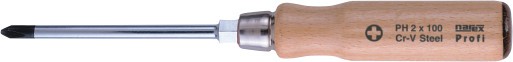 8094 02 - Šroubovák PHILLIPS profi 2 x100 mm dřevěná rukojeť