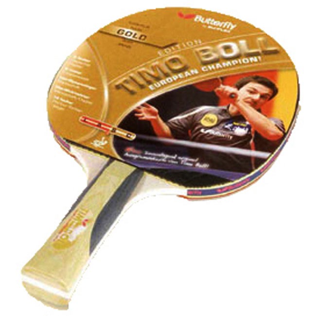 Pingpongová pálka na stolní tenis BUTTERFLY EDITION TIMO BOLL GOLD