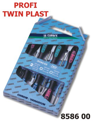 8586 00 - Sada šroubováků 7-dílná Profi Twin Plast