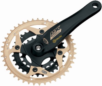 *kliky LX Octalink/Hollowtech-II 170/44x32x22,zlaté
