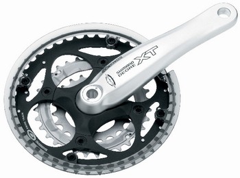 *kliky LX Octalink/Hollowtech-II 175/44x32x22 černo-stříbrné