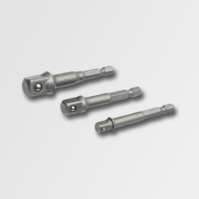 sada adaptérů do vrtačky 1/4"-3/8"-1/2"