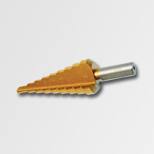 vrták stupňovitý 4-32mm krok 2