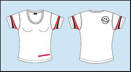 Dámské tričko Schwinn - bílé krátký rukáv