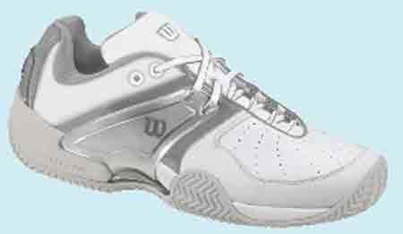 Tenisová obuv Wilson TRANCE II dámská, bílá/stříbrná