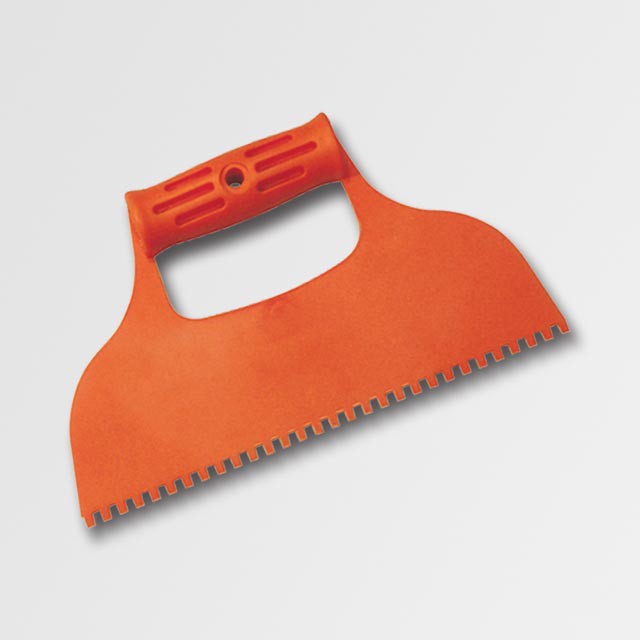Stěrka plast , zuby 6x6 mm