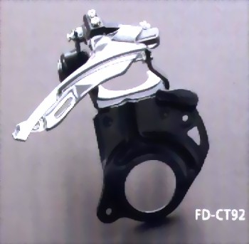 *přesmykač 34,9mm(adapt.31,8)univerzální tah pro 48z.