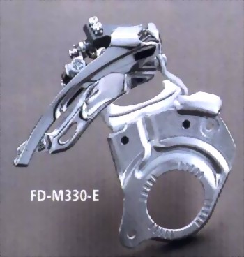 *přesmykač 31,8mm TR-horní tah montáž pod osu