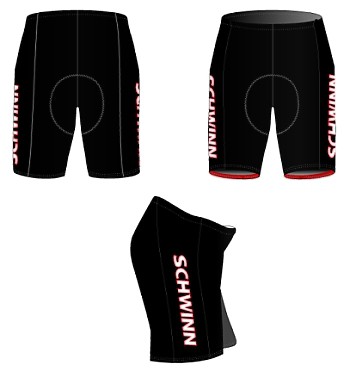 pánské Team shorts černé