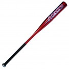 Baseballová pálka hliníková odlehčená / 70 cm / červená