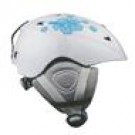 Helma na snowboard / lyže bílo - modrá
