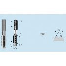 3016 Souprava závitořezných bitů BIT 1  HSS M4 - M12