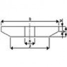 Brousící kotouč kuželový 150 x 8/2 x 32 mm