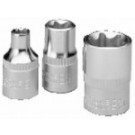 558 Nástrčné hlavice E12 TRX 1/4"