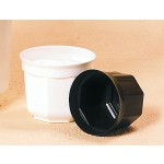 Květináč OKTET 262mm hnědý