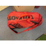 Tenisová taška Wilson TOUR Court Bag, červená/černá