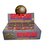 Squashový míček / Míček na squash / modrý, bílý, žlutý / 1 ks