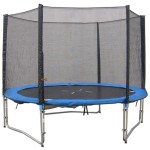 TRAMPOLÍNA průměr 244 CM s VNĚJŠÍ SÍTÍ 
