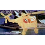  Prostorová 3D dřevěná skládačka - Helikoptéra A5x2