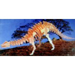 Prostorová 3D dřevěná skládačka - Brachiosaurus A5x2
