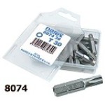 8074 06 - 30ks Šroubovákový nástavec Torx se zvýš.pevností.