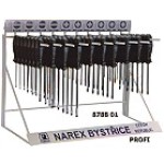 8788 01  NAREX - Stojánek na šroubováky,s osazením Hobby šroub