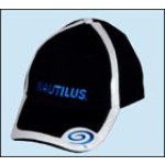 Nautilus - basebolová čepice, černo bílá - unisex