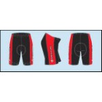 Pánské shorts Team Rider - černo/ červené