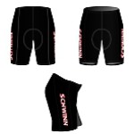 dámské Team shorts černé